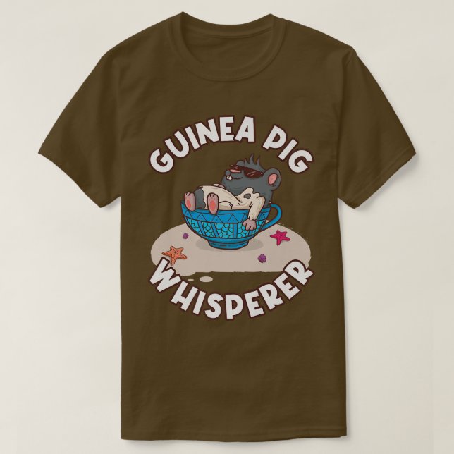 Vistelpremie för Guinea Gris 2482 T Shirt (Design framsida)