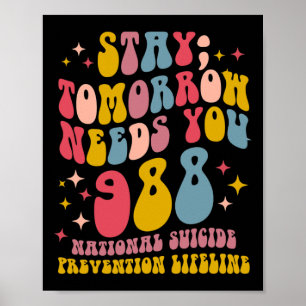 Vistelse i framtiden behöver 988 mentalvårdserbjud poster