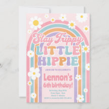 Vistelse på trippie Birthday-inbjudan