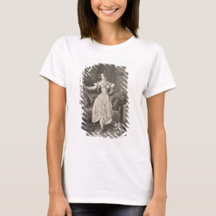 Vistelse-snöre, graverad av Alfred Leon Lemercier T Shirt