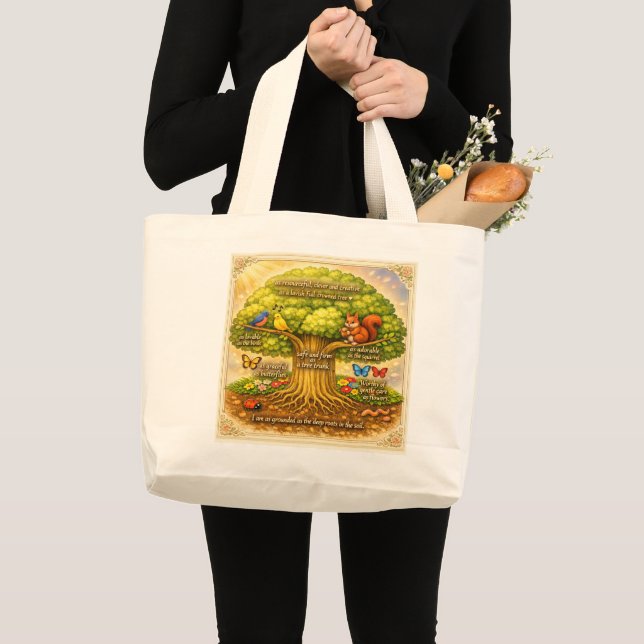 Vistförankrad Jumbo Tygkasse (Framsida (produkt))