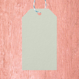 Vistper Grönt Solid Färg Presentetikett