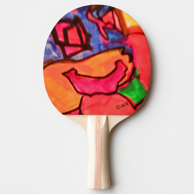 Visual Arts 866 Pingisracket (Framsidan)