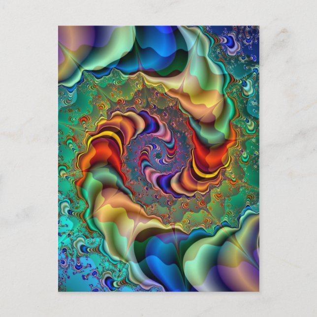 Visual äventyr vykort (Framsida)