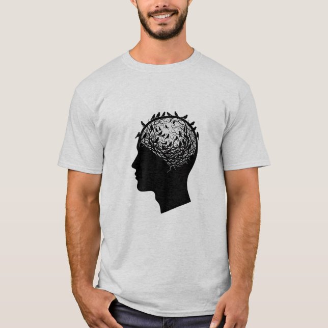 Visual Metaphor Inner Chaos T Shirt (Framsida)