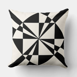 Visual Pull | Modern Throw Pillow Kudde