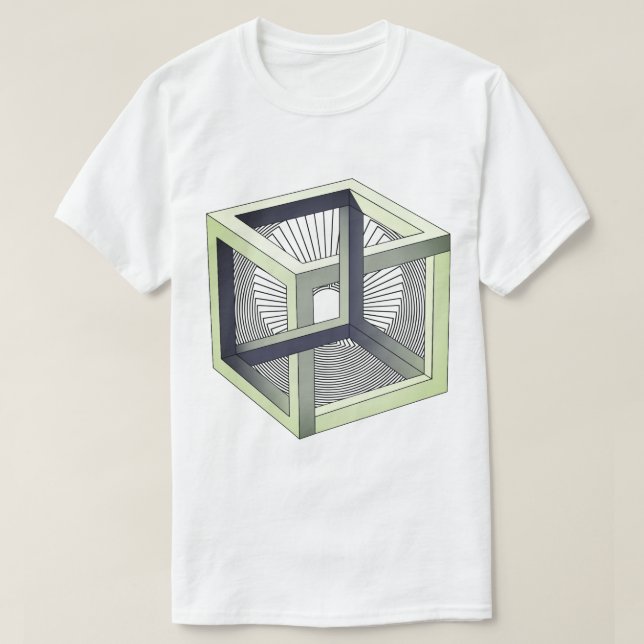 Visual Unge på en ändlös labyrint T Shirt (Design framsida)