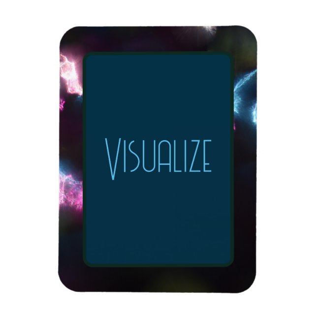 "Visualisera" flexibel fotomagnet Magnet (Vertikal)