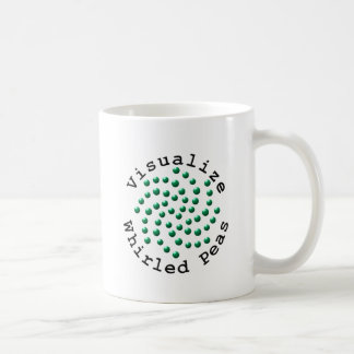 Visualisera virvlade ärtor 2 kaffemugg