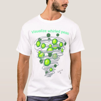 Visualisera Virvlande Ärtor T-shirt