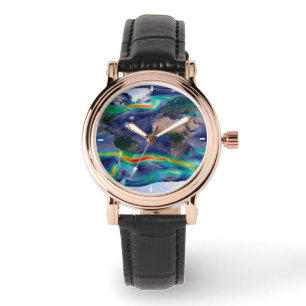 Visualisering av globala Vind. Armbandsur