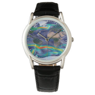 Visualisering av globala Vind. Armbandsur