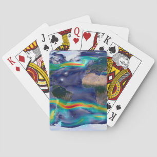 Visualisering av globala Vind. Casinokort