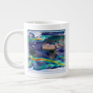 Visualisering av globala Vind. Jumbo Mugg
