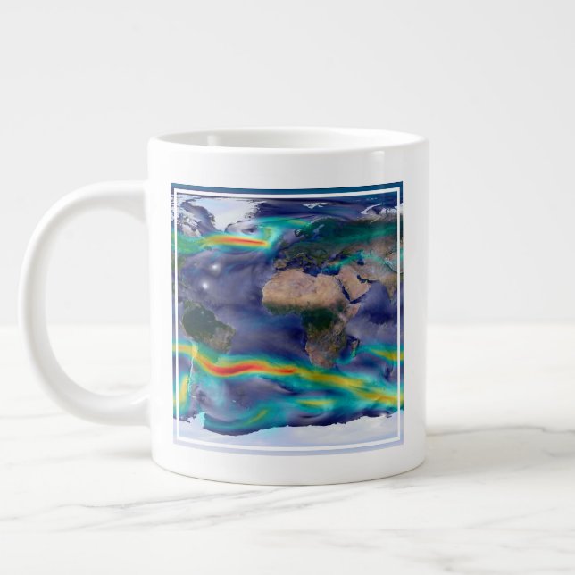 Visualisering av globala Vind. Jumbo Mugg (Vänster)