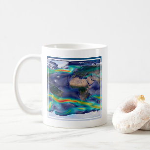 Visualisering av globala Vind. Kaffemugg