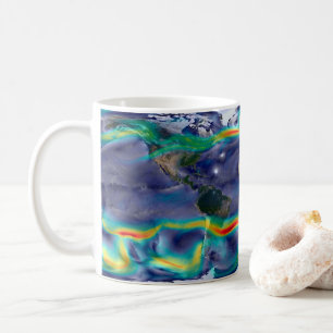 Visualisering av globala Vind. Kaffemugg