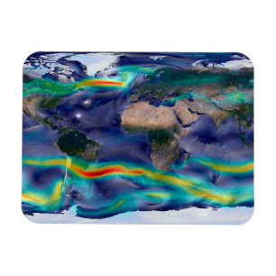 Visualisering av globala Vind. Magnet