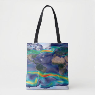 Visualisering av globala Vind. Tygkasse