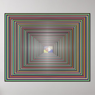 Visualisering av koncentrationsmeditation poster