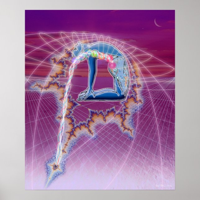 Visualisering av Ustrasana Poster (Framsidan)