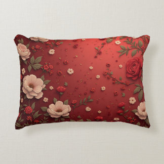 VisualNest Blommigt Pillow Sham,PillowCase Prydnadskudde
