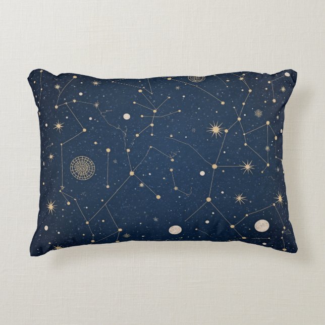 VisualNest Constellation Pillow Sham,PillowCase Prydnadskudde (Framsidan)