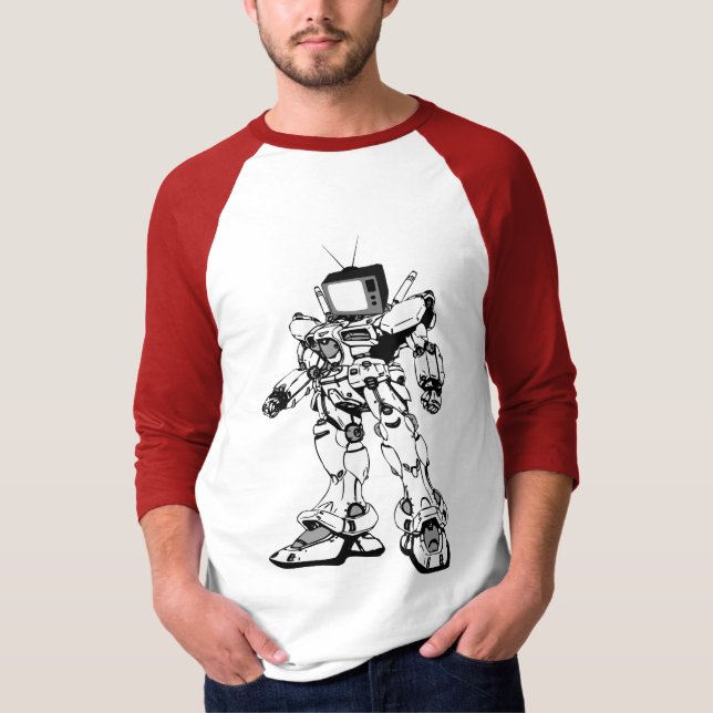 visualrobot tee shirt (Framsida)