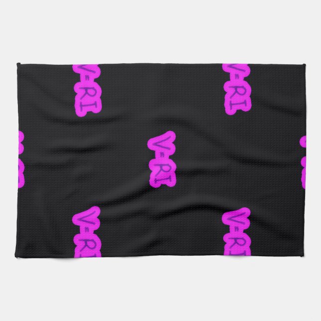 Visuell dragning kökshandduk (Horisontell)