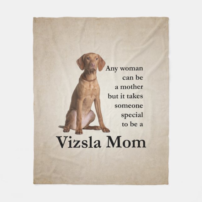Viszla Mamma Fleece Blanket (Framsidan)