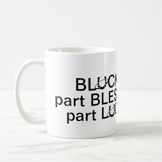 Vit 11 0z. Kaffemugg (Vänster)