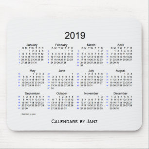 Vit 2019 röker den 52 vecka kalendern vid Janz Musmatta