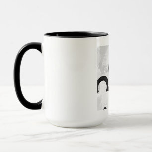 Vit 30-årsjubileum mugg
