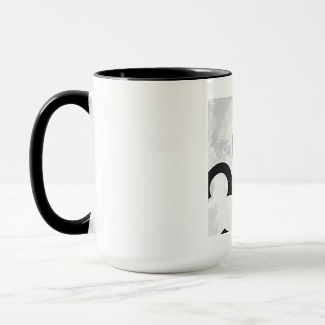 Vit 30-årsjubileum mugg (Vänster)