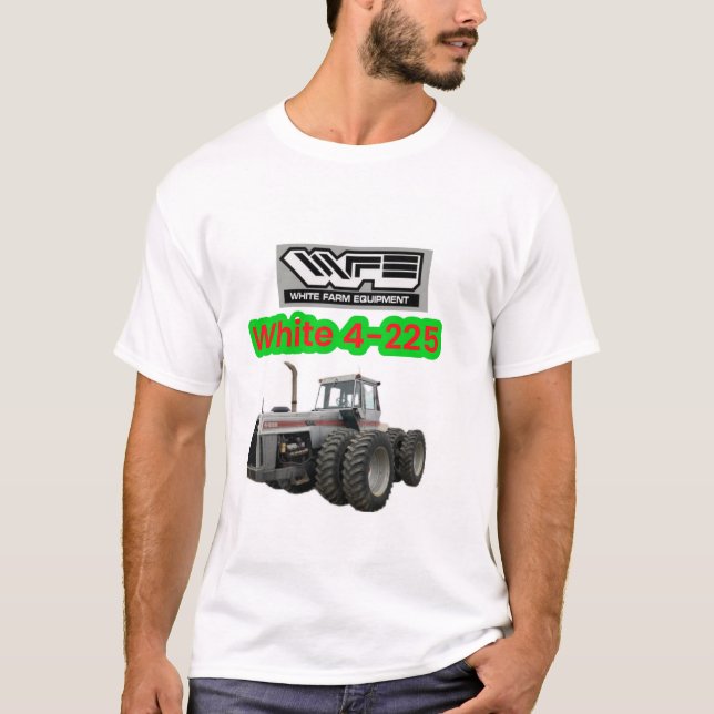 Vit 4-225 t shirt (Framsida)