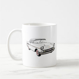 Vit '57 Shoebox Kaffemugg