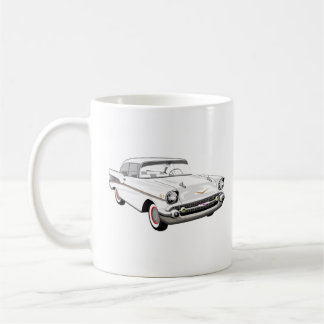 Vit '57 Shoebox Kaffemugg