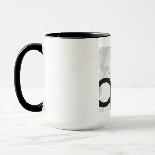 Vit 90-årsjubileum mugg (Vänster)