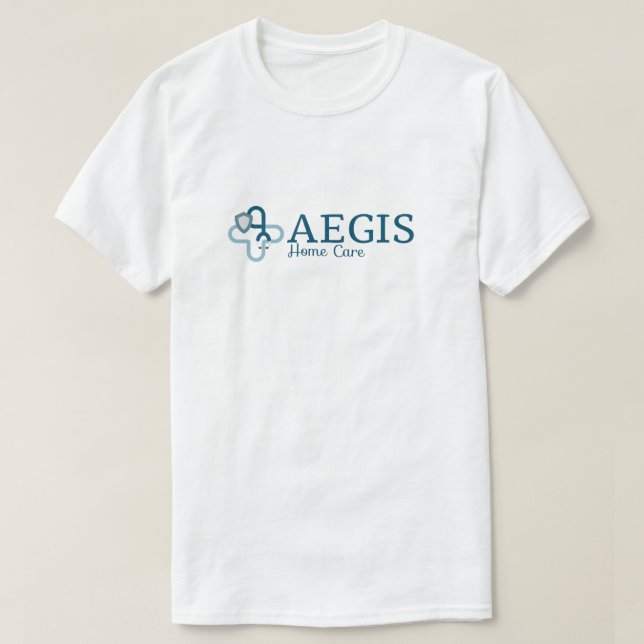 Vit Aegis T-Shirt (Design framsida)