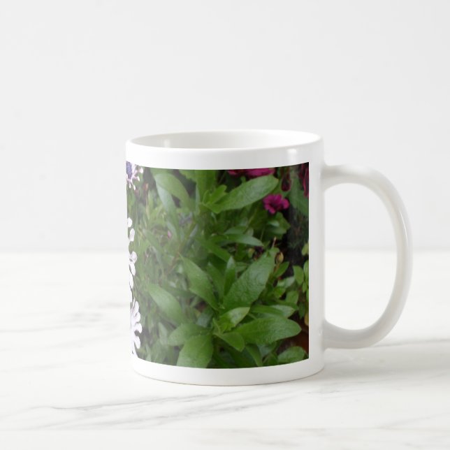 Vit afrikansk margarita kaffemugg (Höger)