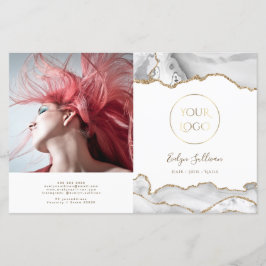 vit agate bifold broschyr