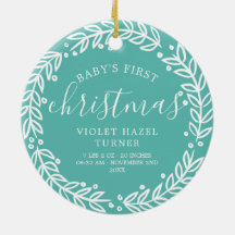 Vit andedräkt | Teal Baby Första jul