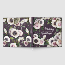 Vit Anemone på Midnight Plum Gästböcker