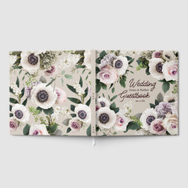 Vit Anemone på Perfekt Blekt Gästböcker