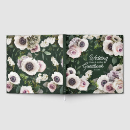 Vit Anemone på Smaragd Gästböcker