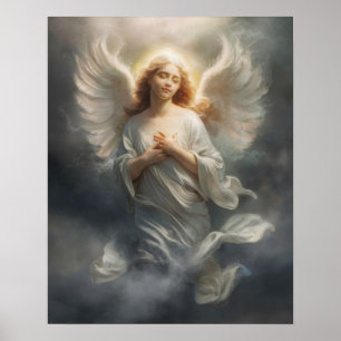 Vit ängel poster