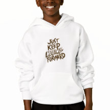 Vit, anpassad Hoodie med Pockets