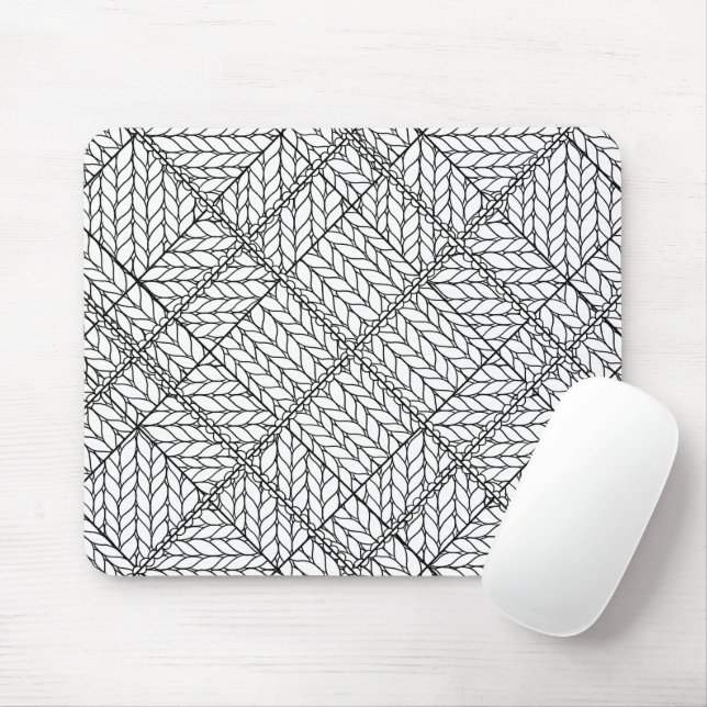 VIT ARGYLE-STICKAD Musmatta (Med mus)