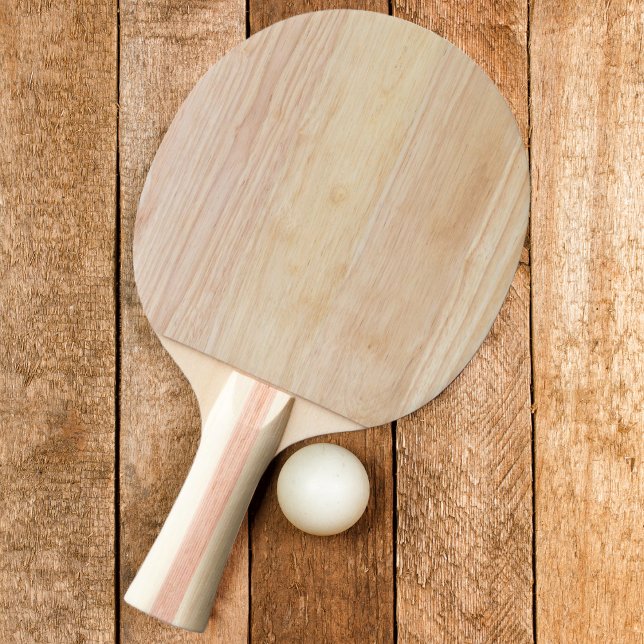 Vit askträ wood -> Vit askträ Pingisracket (Skapare uppladdad)