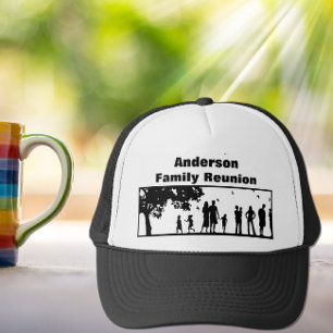 Vit återförening av Picnic-grafik   Familj Namn Keps